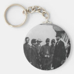 Abraham Lincoln on Battlefield at Antietam Key Chains