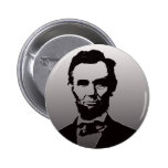 Abraham Lincoln Portrait Pinback Buttons