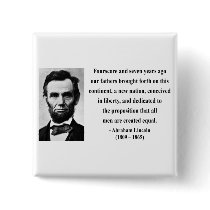 Abraham Lincoln Quote 5b Buttons