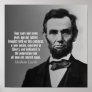 Abraham Lincoln Quote - Gettysburg Address Print