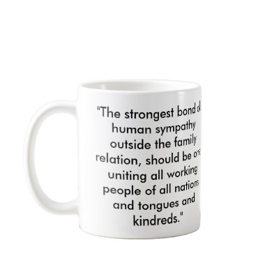 Abraham Lincoln Socialist Quote Coffee Mug by imakuni