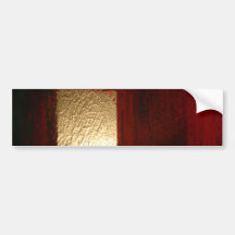 Abrégé sur rouge or de Brown Autocollants Pour Voiture