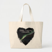 ABS Aurora Borealis Streamer Canvas Bags