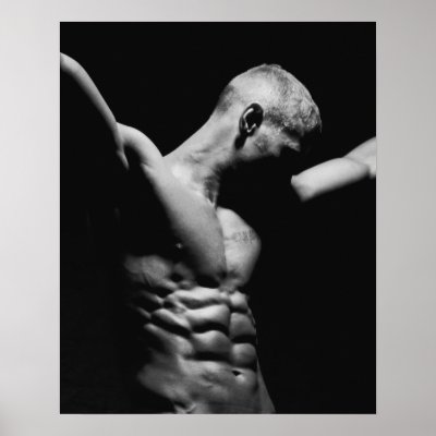 Abs Poster For Gym Wall by Photos_By_JAE