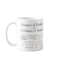 Absence of Evidence is Evidence of Absence Mug