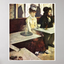 Absinthe, 1876 - Edgar Degas Posters