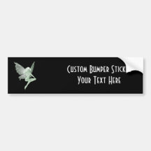 Absinthe Art Signature Green Fairy 1A Bumper Sticker