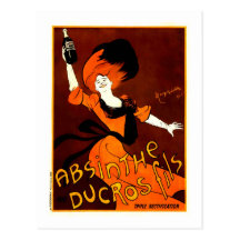 Absinthe Ducros Fils Carte Postale