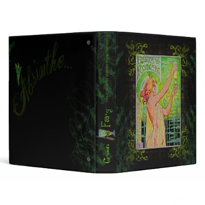 Absinthe Green Fairy Binder / Photo Album by SacredCynWear