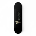 Absinthe Green Fairy In 3D skateboards