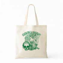 Absinthe Green Fairy Lady Canvas Bags