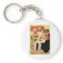 Absinthe Leon Vintage Wine Drink Ad Art Keychains