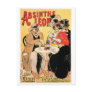 Absinthe Leon Vintage Wine Drink Ad Art Postcards