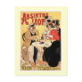 Absinthe Leon Vintage Wine Drink Ad Art Post Card