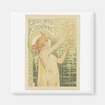 Absinthe Robette Magnets Pour Réfrigérateur