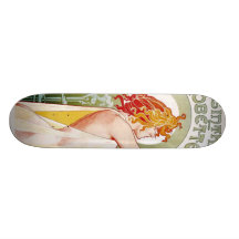 Absinthe Robette T. Privat-Livemont Skateboards