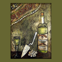 Absinthe ~ The Green Fairy posters