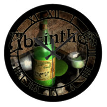 Absinthe Tray Wallclock