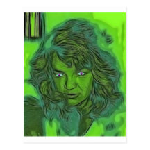 ABSINTHE VISIONS POSTCARD