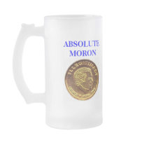 ABSOLUTE MORON COFFEE MUGS
