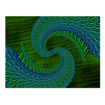 abstracat fractals photomanipulations post cards