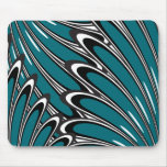 abstrackt blue flowers mousepad mousepads