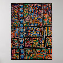 abstract 13 print