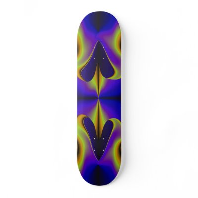 Abstract 2 Rainbow Heart Personalisierte Skateboarddecks by ARTKSZP