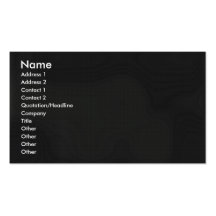 Abstract A strange creature Business Card