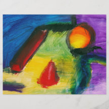 Abstract - Acrylic - Primitives Custom Flyer