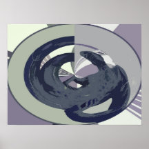 ABSTRACT AFRICAN MAN PRINT