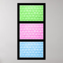 Abstract air bubbles - Poster