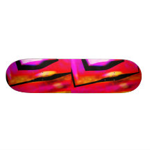 Abstract Angles And Lines Skateboard