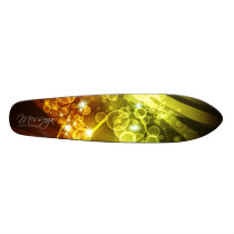 Abstract Art 8 Skateboard