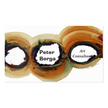 Abstract Art Artists Painters Business Card Template