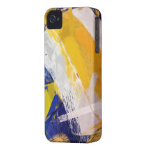 Abstract Art Beach Volleyball Case-Mate iPhone 4 Cases