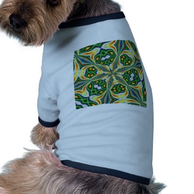 ABSTRACT ART DOGGIE TSHIRT by pjan97
