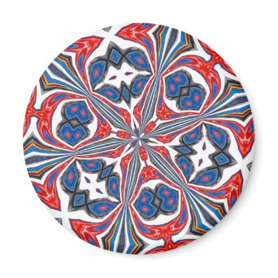 ABSTRACT ART FRIDGE MAGNETS by pjan97