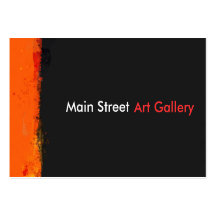 Abstract Art Gallery Business Cards