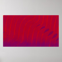 Abstract Art Melt Poster