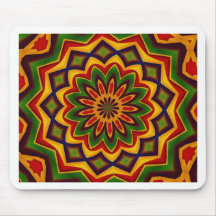 ABSTRACT ART MOUSE PAD