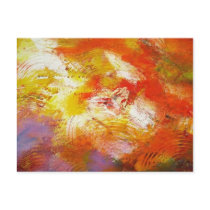 Abstract Art - Original Abstract Painting Print Post Cards