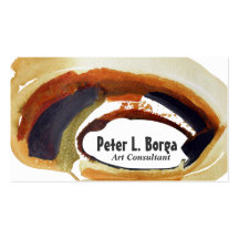 Abstract Art Painter Business Card
