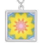 ABSTRACT ART PERSONALIZED NECKLACE