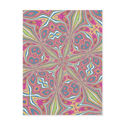 ABSTRACT ART POST CARD by pjan97