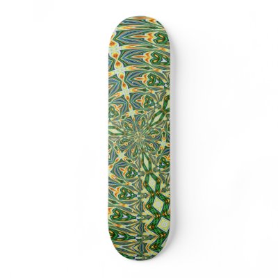 ABSTRACT ART SKATE BOARD by pjan97