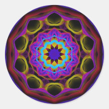 ABSTRACT ART STICKER
