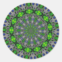 ABSTRACT ART STICKER