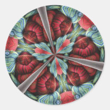ABSTRACT ART STICKERS