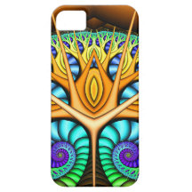 Abstract Art - Tree of the Third Eye iPhone 5 Cases